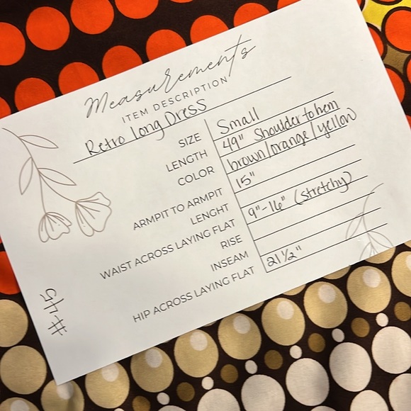 Retro Long Dress - Picture 7 of 7